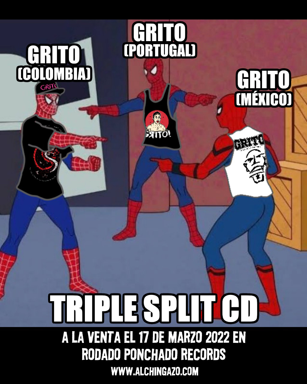 Grito Triple Split CD